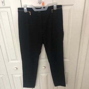 H&M Black Straight Pant